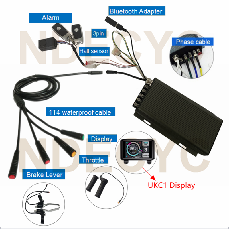 Kit de Conversão para Biciclet - Ebike Conversion Kit 72V 3000W avaliação e preço