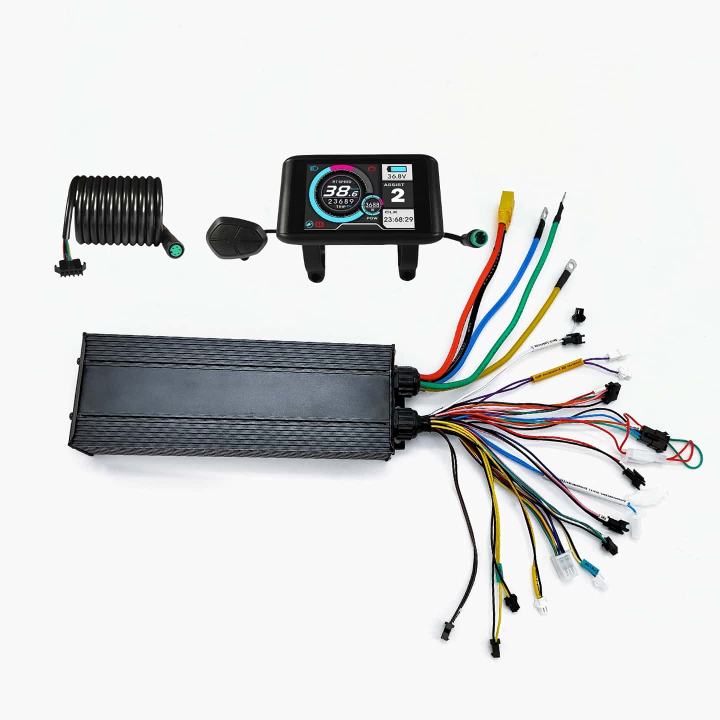 Controlador Inteligente de Ond - Ebike Conversion Kit 72V 3000W avaliação e preço