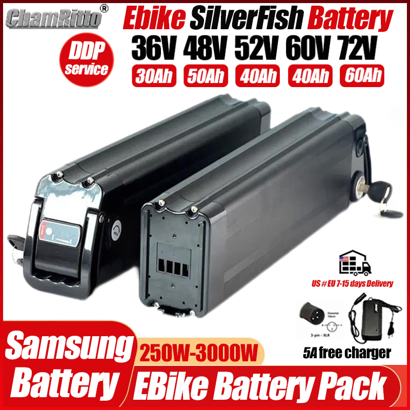 Bateria de Lítio para Biciclet - Electric Bicycle Battery 72V 30Ah avaliação e preço